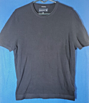Abercrombie & Fitch Men's 2XL Black Classic Essential Crew Neck T-Shirt XXL Tee